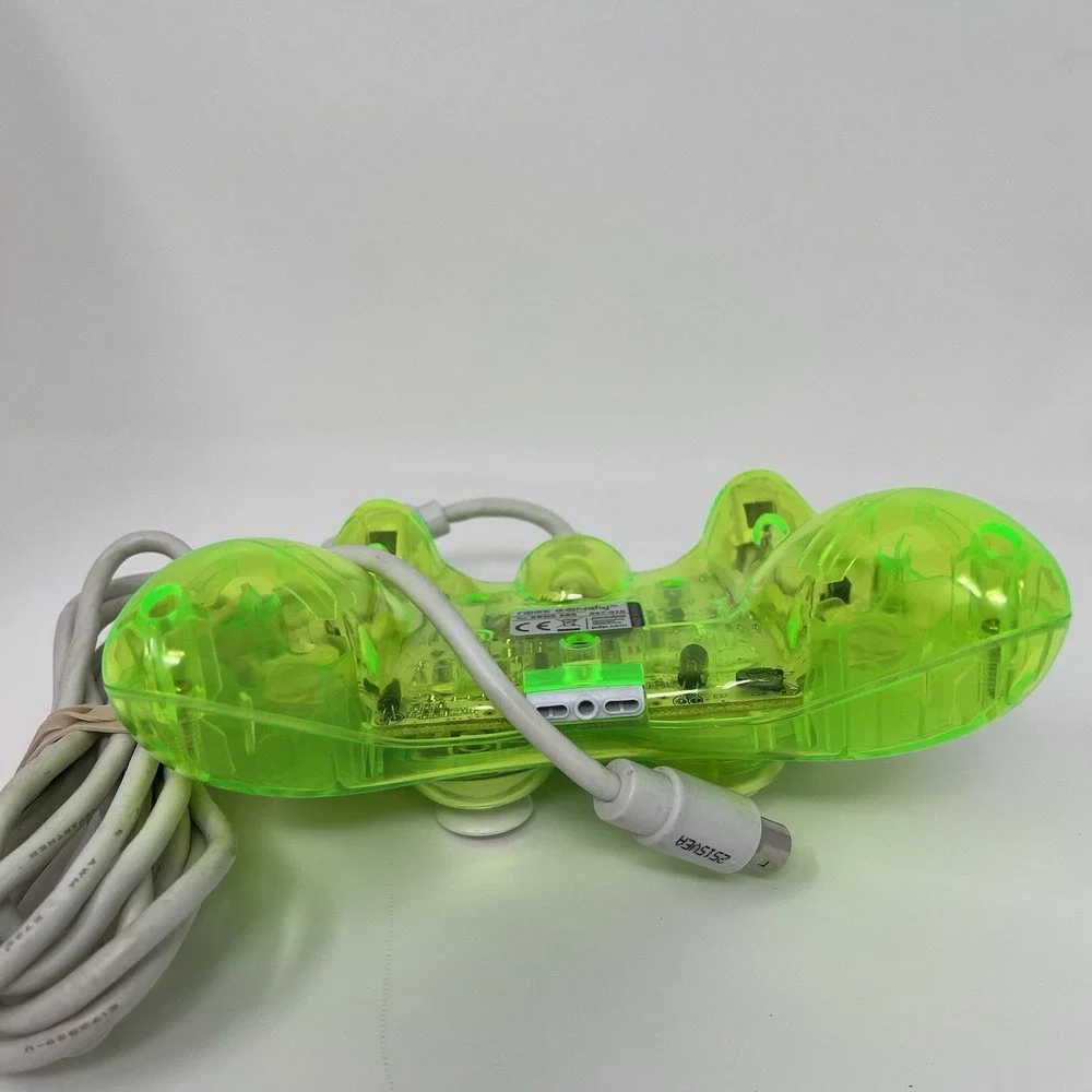 XBOX 360 GREEN ROCK CANDY WIRED CONTROLLER 037-010 No Breakaway